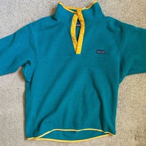 Vintage Patagonia Fleece Jacket Quarter Zip in perfect condition